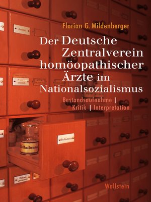 cover image of Der Deutsche Zentralverein homöopathischer Ärzte im Nationalsozialismus